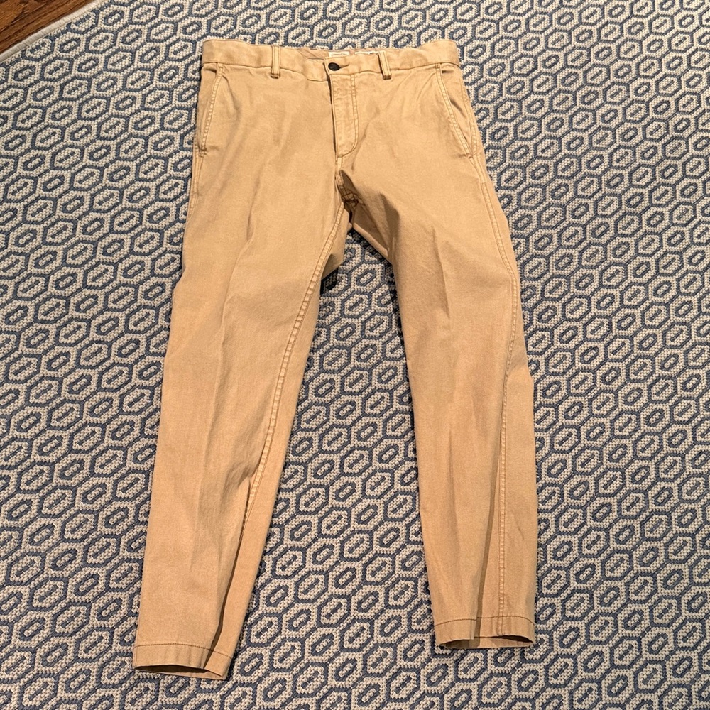 Faherty Men's Khaki Chinos